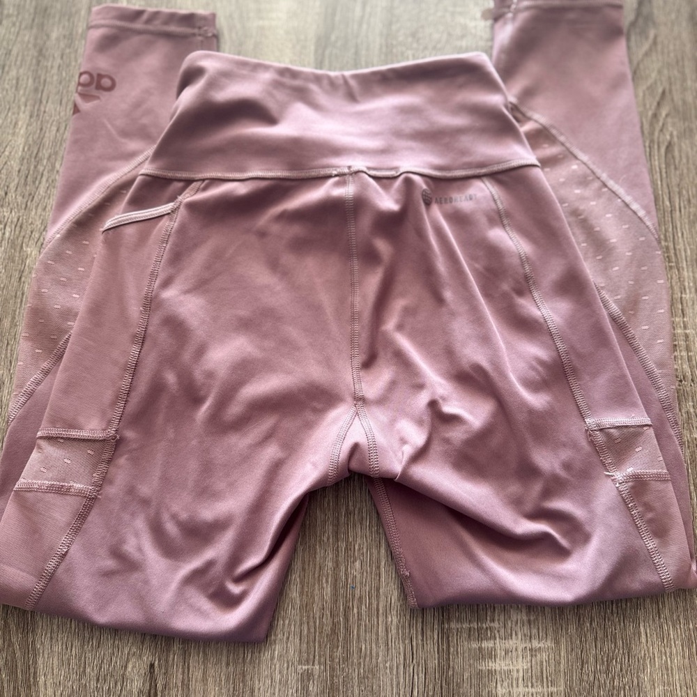 adidas Mauve Leggings - Picture 5 of 8